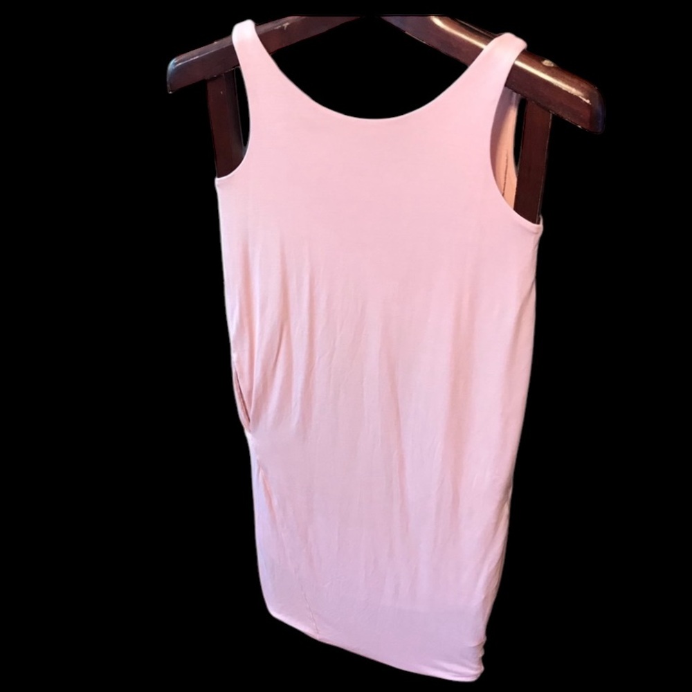 Nice COS stretchy cotton mix dress with pockets and interesting back details